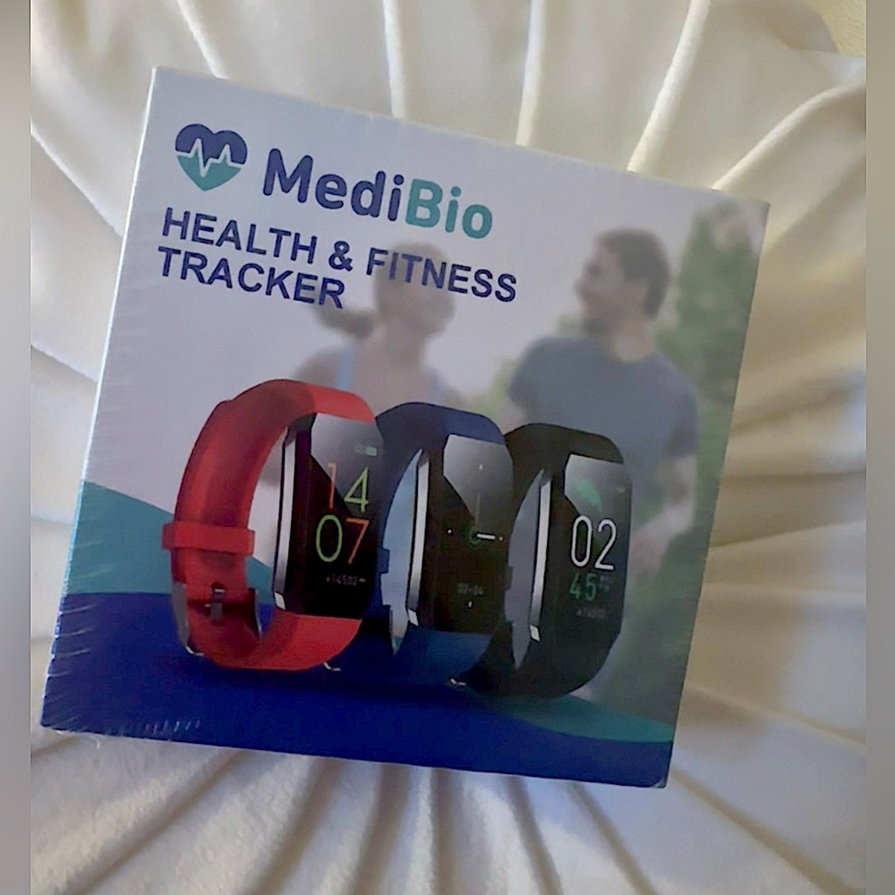 MediBio Health & Fitness Tracker Watch